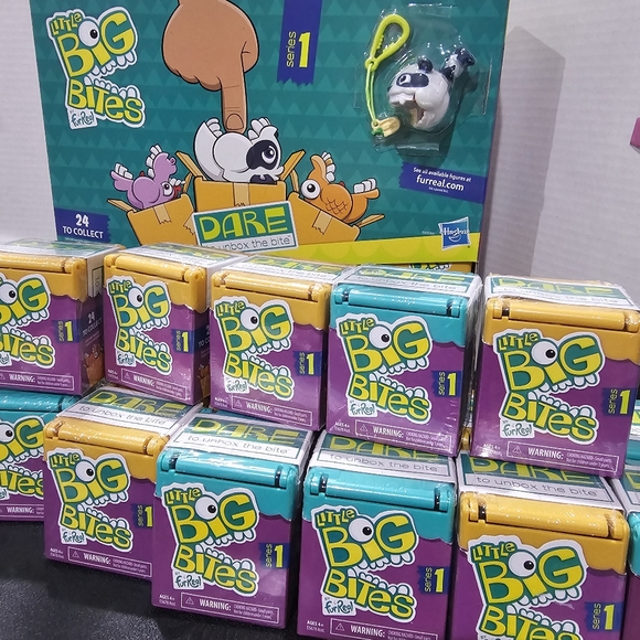4 Little Big Bites Lot Series 1 By FurReal Blind Box Surprise Toys Hasbro 2017 - Picture 4 of 16